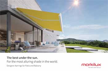 Markilux Awnings for Patio and Balcony