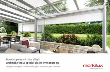 Markilux Awnings for conservatories